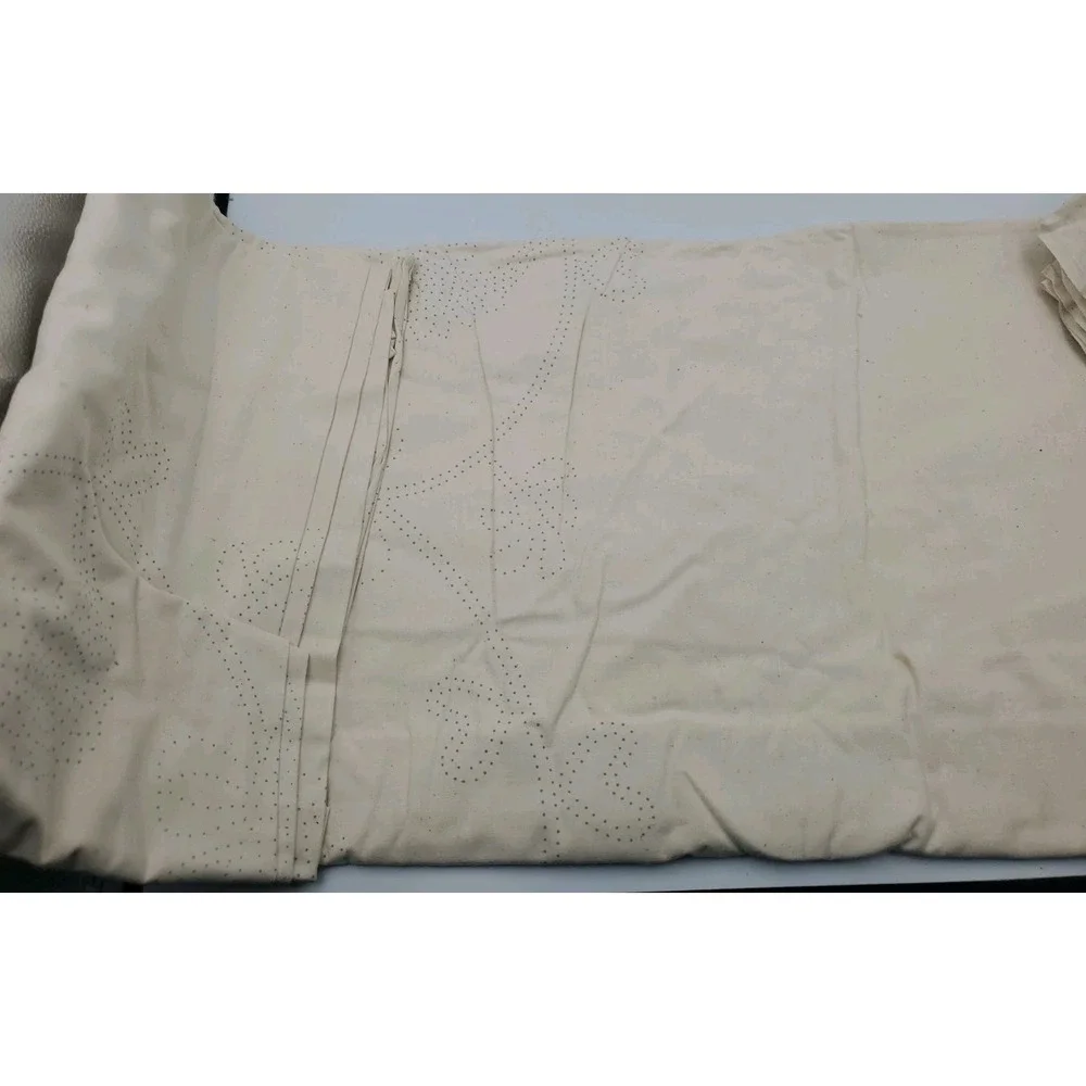 Vtg Mayflower Candlewicking KIT Bedspread Bo Knot Thistle 104x128 QUEEN *READ